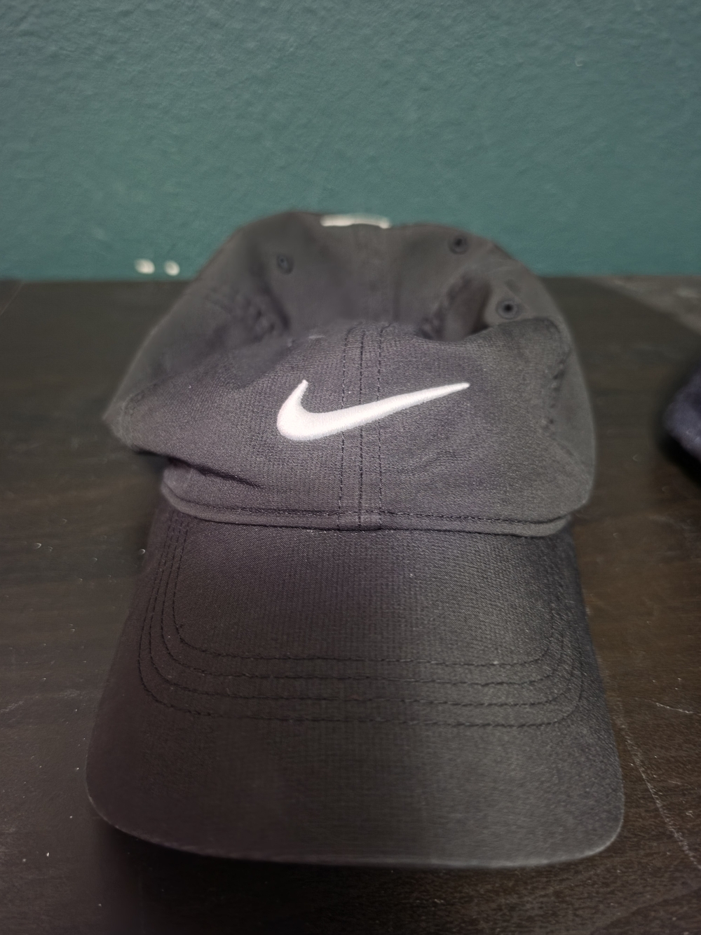 Nike Black Swoosh Baseball Cap